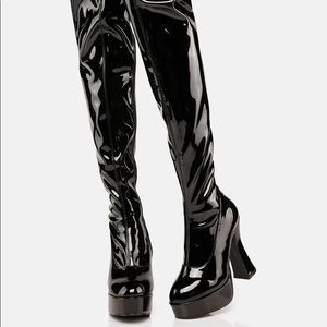 Dolls Kill Wicked Desire Platform Boots 8